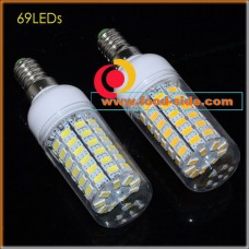 Светодиодная LED лампа кукурузного типа 20 Ватт с цоколем E14 110-240В, белая