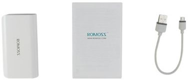 Комплектация внешнего аккумулятора Romoss Sailing 2