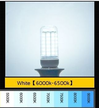 Светодиодная LED лампа кукурузного типа 7 Ватт с цоколем E14 110-240В, белая