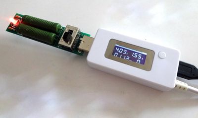 USB тестер с замером емкости аккумулятора